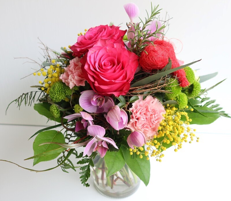 Blumenstrauss mit Herz