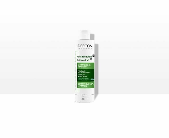 VICHY DERCOS Anti-dandruff treatment shampoo - normal to oily hair - 200 ml