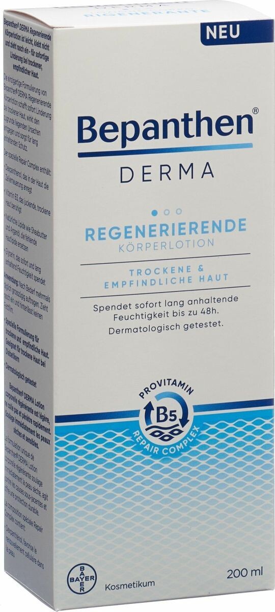 BEPANTHEN Derma regenerating body lotion, quantity: 200 ml