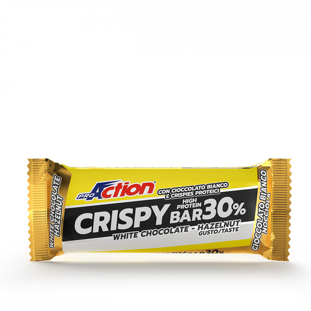 Crispy Bar - Cioccolato bianco + Nocciola