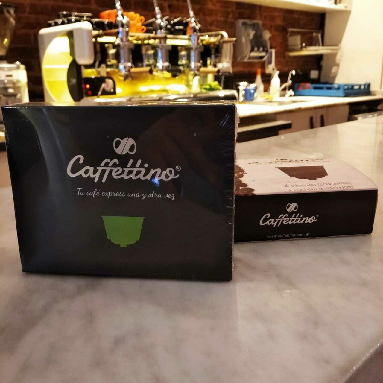 Cápsulas recargables Caffettino para Dolce Gusto x4u