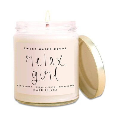 Relax Girl Soy Candle
