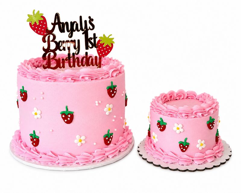 1st Birthday Cake &amp; Smash Cake