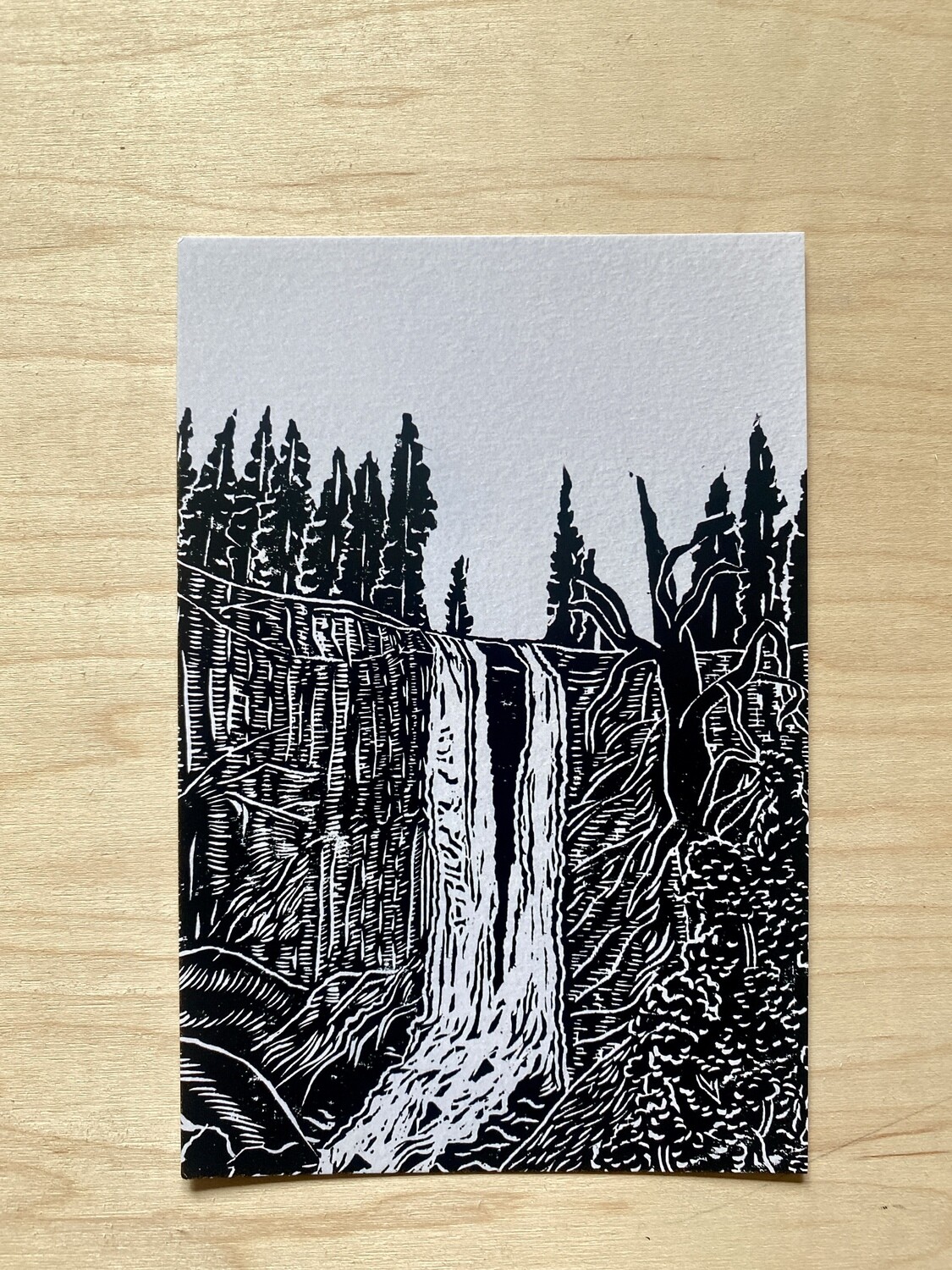 Vernal Falls Postcard