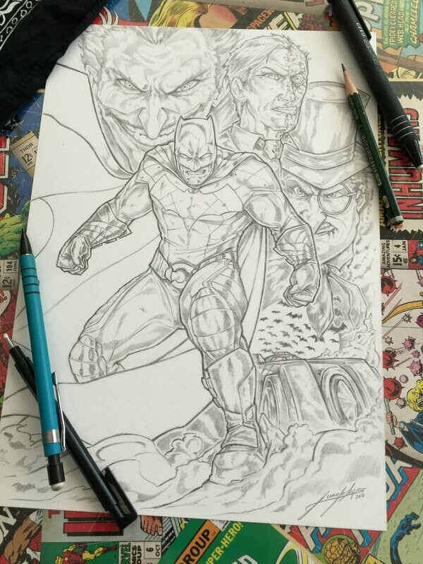 BATMAN - line art