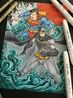 SUPERMAN & BATMAN