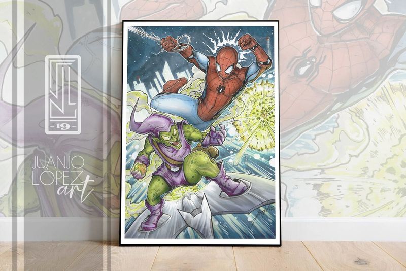 SPIDERMAN VS. DUENDE VERDE