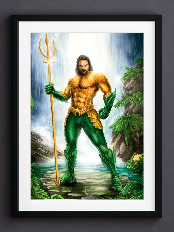 AQUAMAN - JASON MOMOA