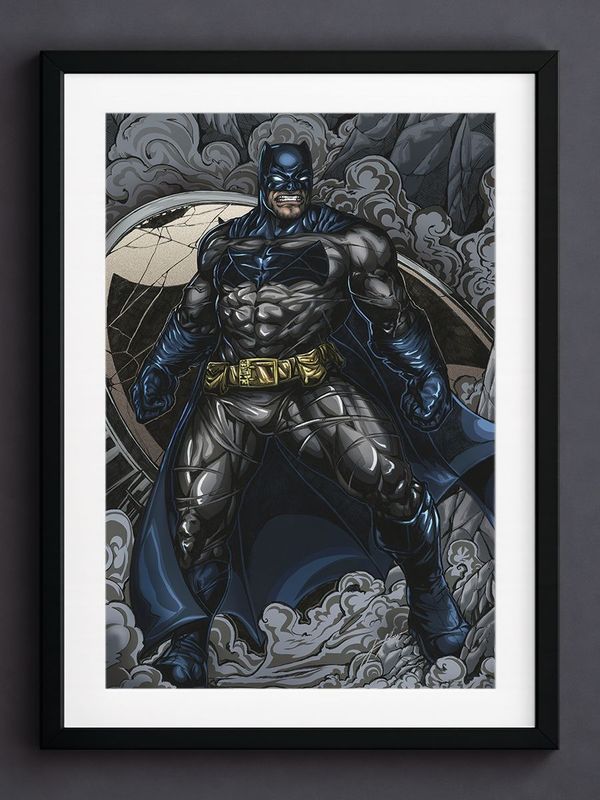 BATMAN - CABALLERO OSCURO - HOMENAJE F. MILLER