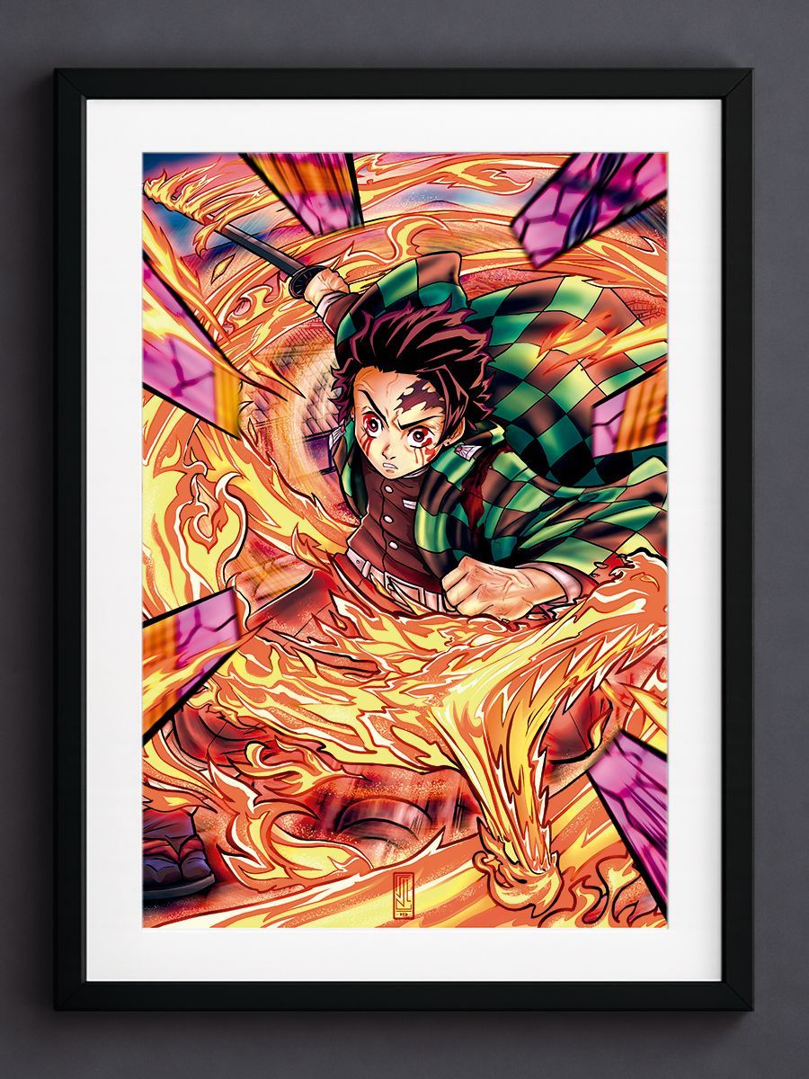 KIMETSU NO YAIBA - TANJIRO (DANZA DEL FUEGO)