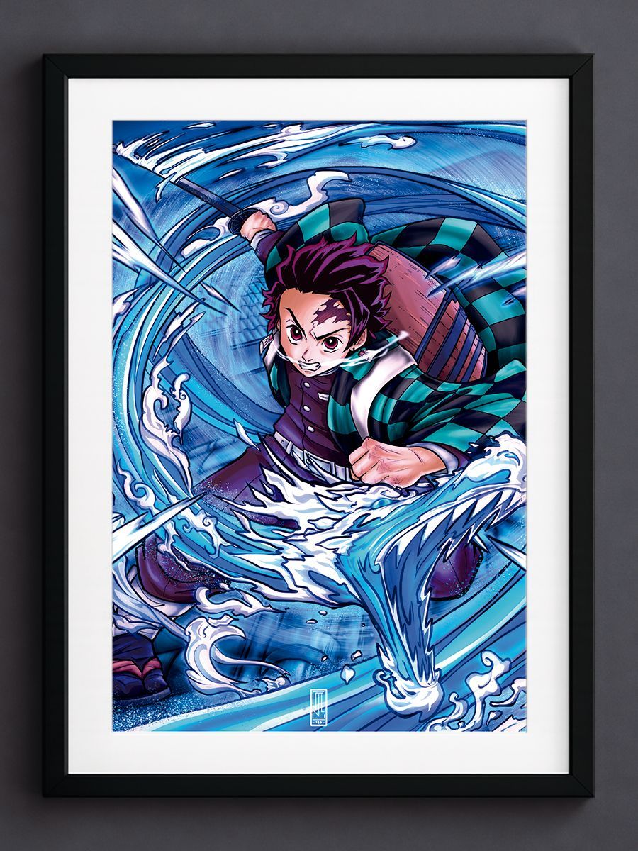 KIMETSU NO YAIBA - TANJIRO (SEXTA FORMA DEL AGUA)