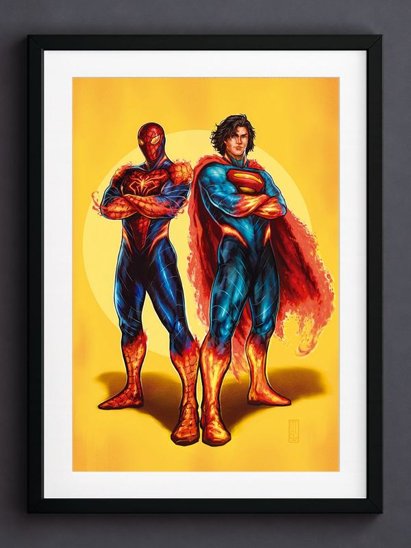SUPERMAN & SPIDERMAN ABSOLUTE