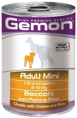 Gemon Dog конс Mini д/собак мелких курица 415 г