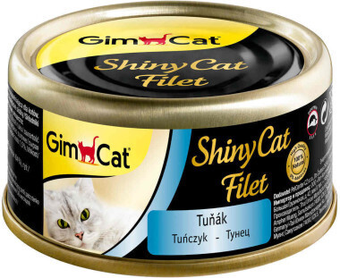 GimCat ShinyCat Filet конс д/кошек из тунца 70 г