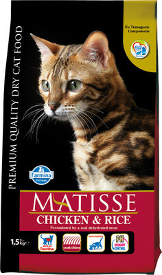 Matisse Cat д/кошек курица рис 1,5 кг