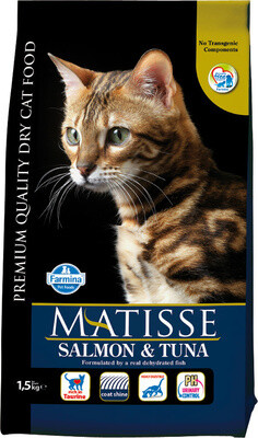Matisse Cat д/кошек лосось тунец 1,5 кг