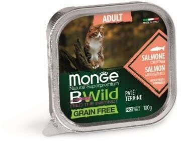 Monge Cat BWild GF конс д/кошек лосось 100 г