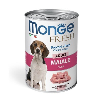 Monge Dog Fresh Chunks конс д/собак свинина 400 г