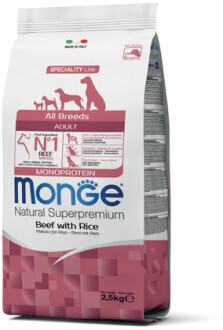 Monge Dog Speciality д/собак говядина 2,5 кг