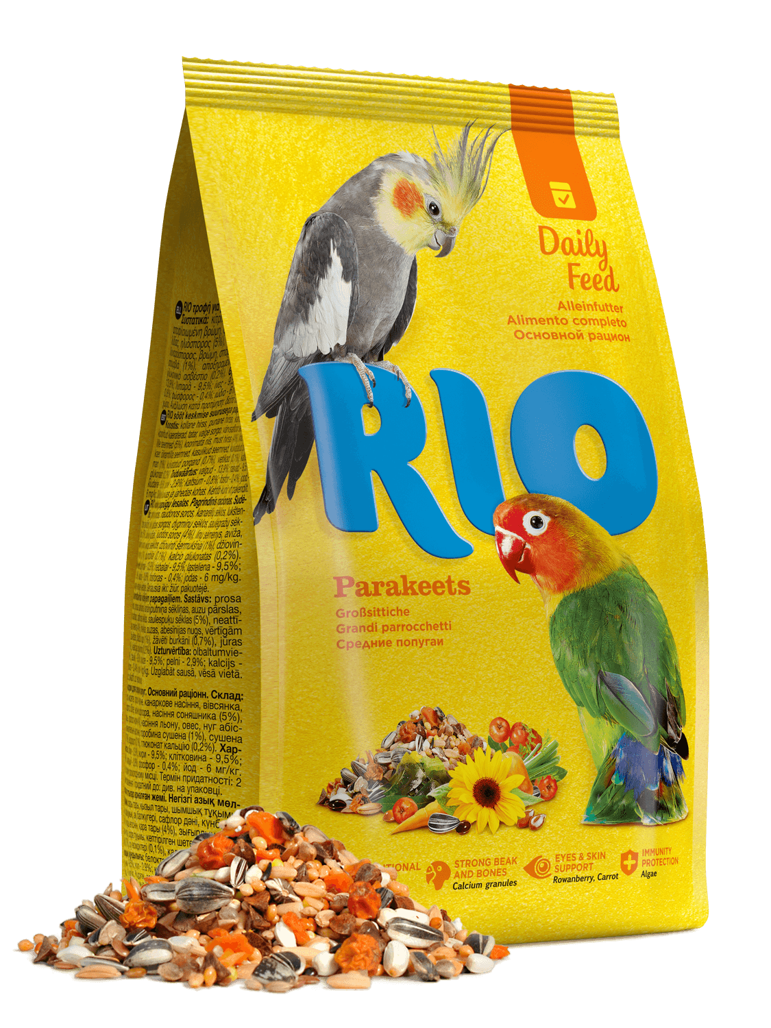 Рио д/средних попугаев 1 кг