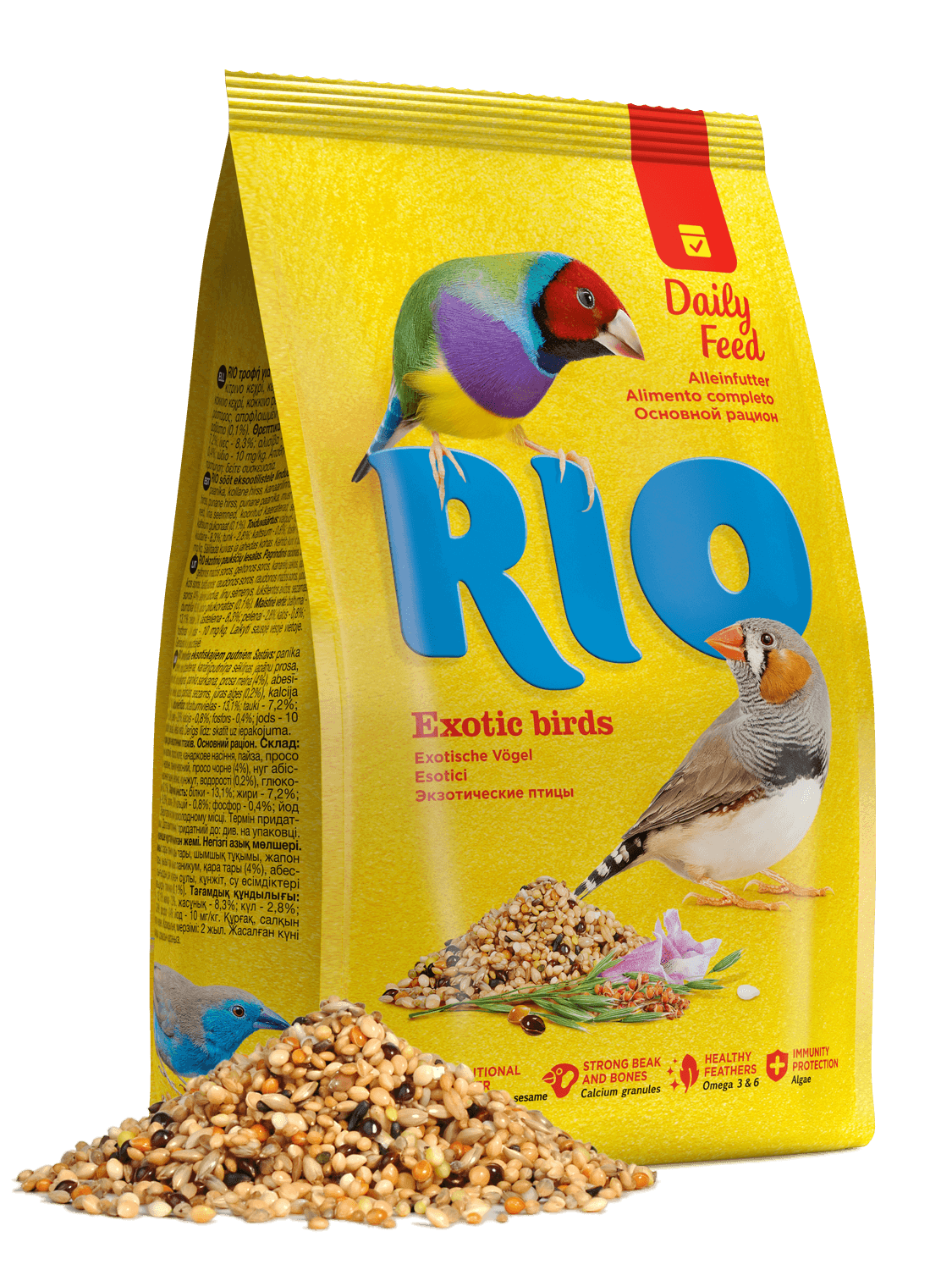Рио корм д/экзотических птиц 1 кг