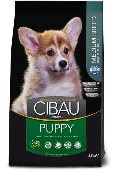 Cibau Puppy Medium д/щенков средних пород 2,5 кг