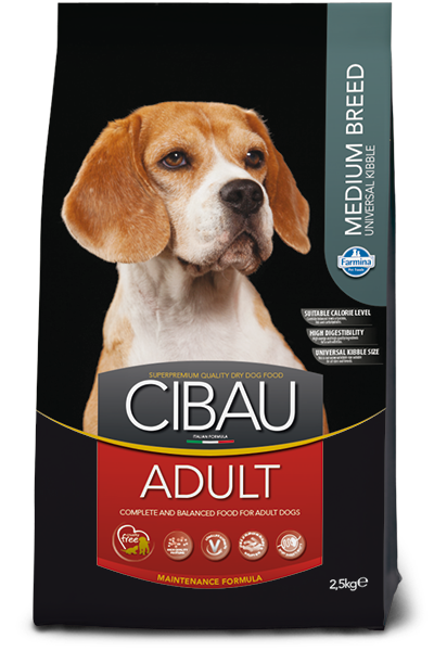 Cibau Medium д/собак средних пород 2,5 кг