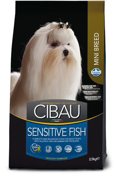 Cibau Sensitive Fish Mini д/собак мелких пород рыба 2,5 кг