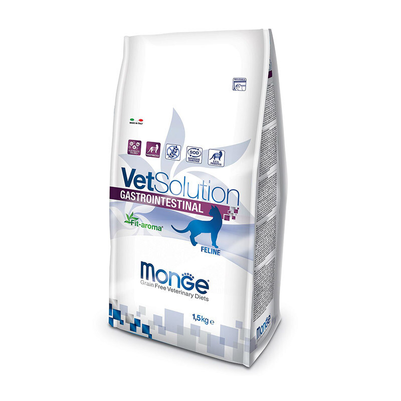 Monge VetSol Cat Gastrointestinal д/кошек Гастроинтестинал 1,5 кг