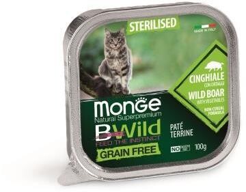 Monge Cat BWild GF конс д/кошек кабан 100 г
