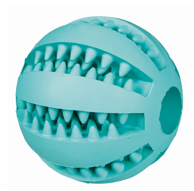 Игр д/собак Мяч бейсбол ДентаФан 6 см резина