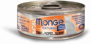 Monge Cat Natural конс д/кошек тунец лосось 80 г