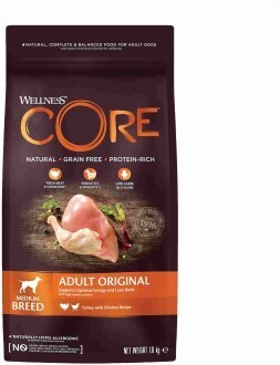 Core Dog Medium д/средних индейка курица 1,8 кг