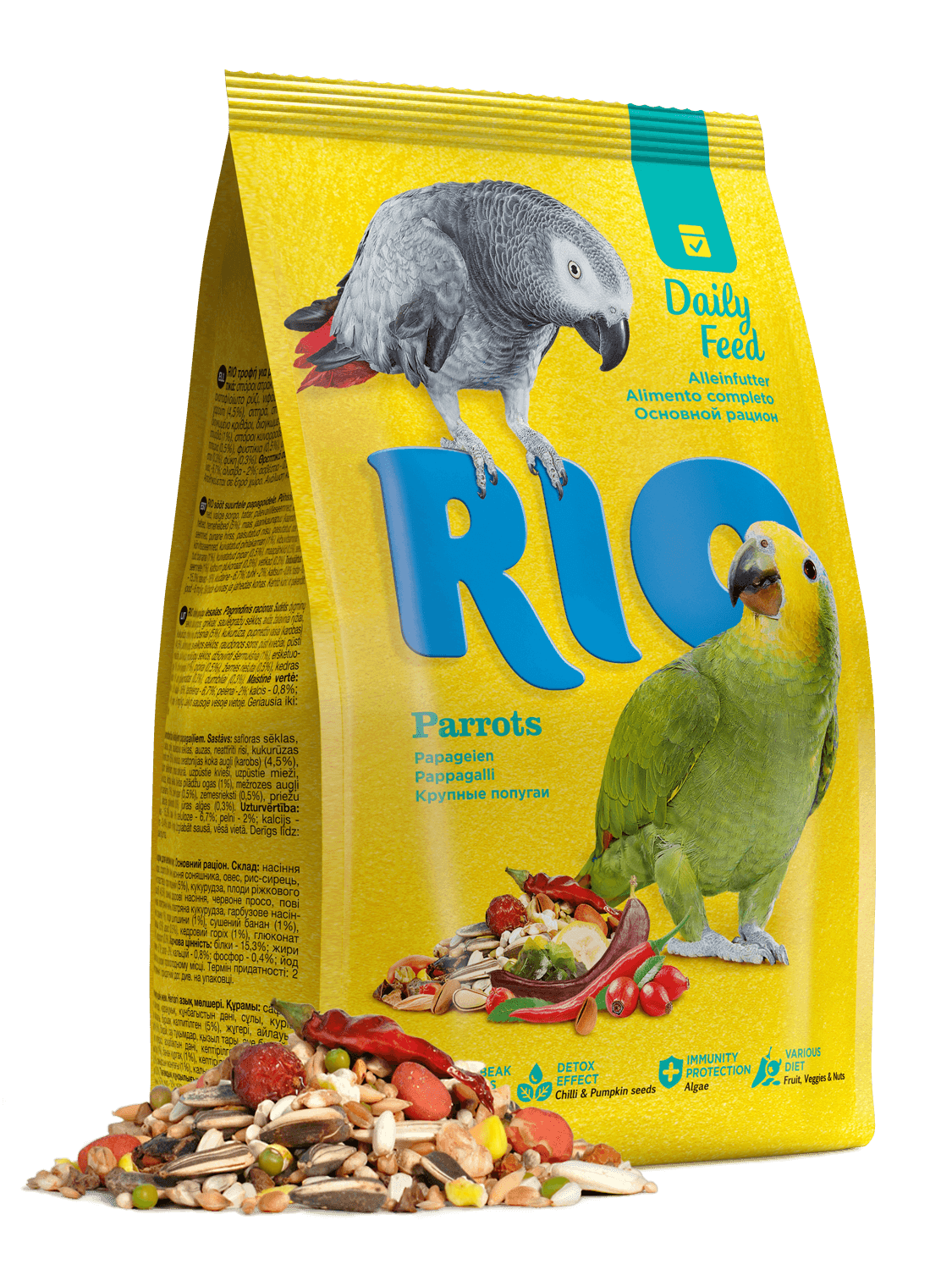 Рио д/крупных попугаев 1 кг