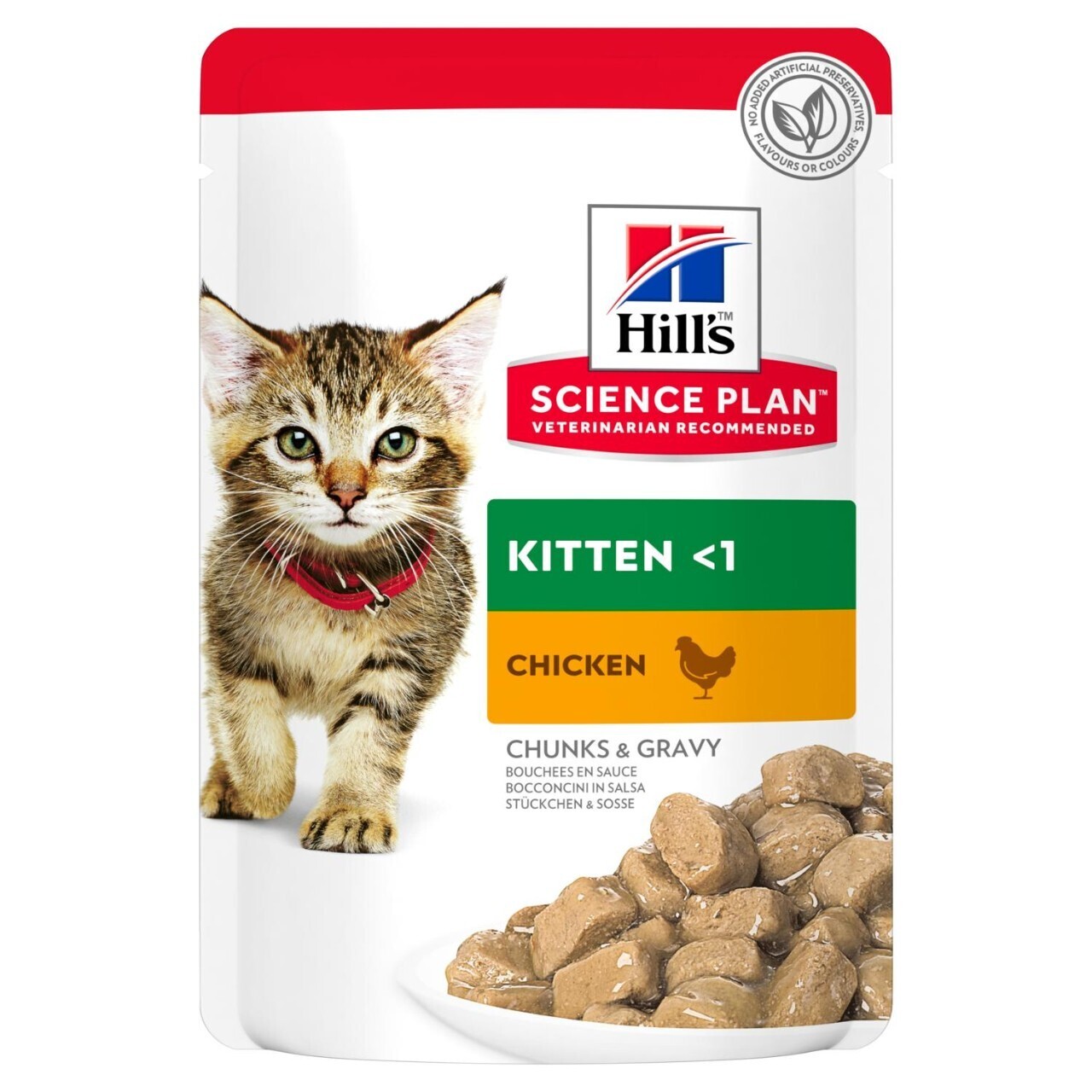 Hill's SP Kitten пауч д/котят курица 85 г 