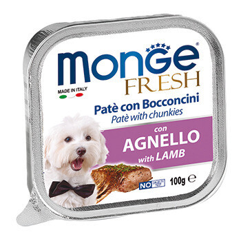 Monge Dog Fresh конс д/собак Ягненок 100 г