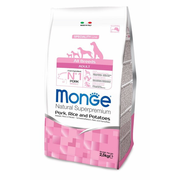 Monge Dog Speciality д/собак свинина 2,5 кг