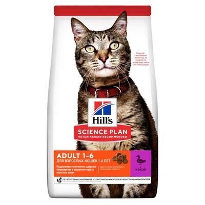 Hill's SP Feline д/кошек оптимал утка 1,5 кг