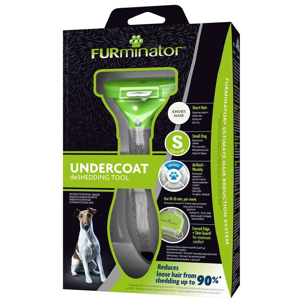 FURminator S д/мелких собак с короткой шерстью