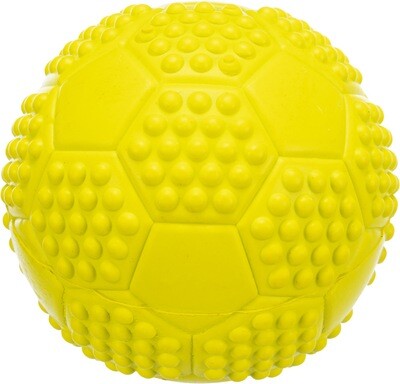 Игр д/собак Мяч футбольный резина 7 см