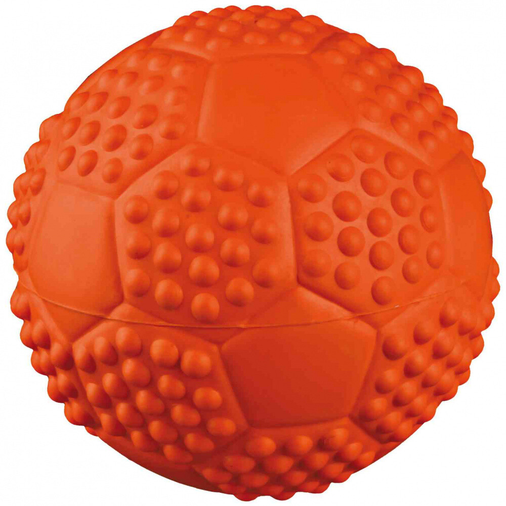 Игр д/собак Мяч футбольный резина 5,5 см