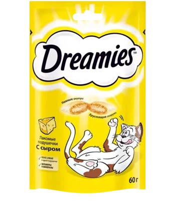Дримис д/кошек с сыром 60 г