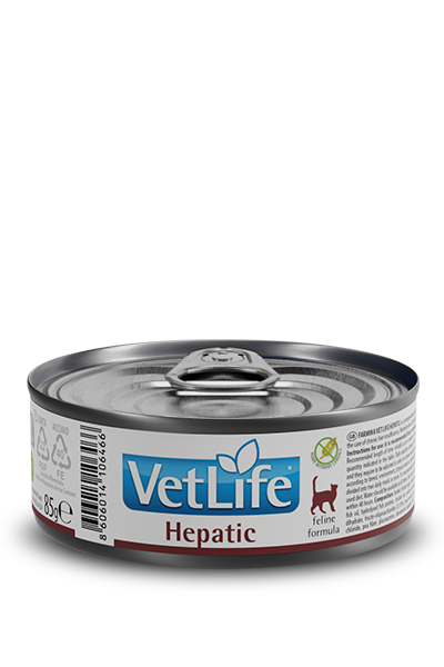 Vet Life Cat конс Hepatic д/кошек печень 85 г