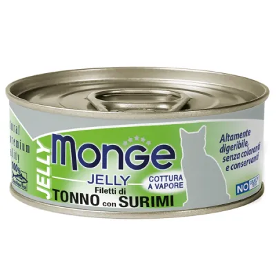 Monge Cat Jelly конс д/кошек тунец сурими 80 г