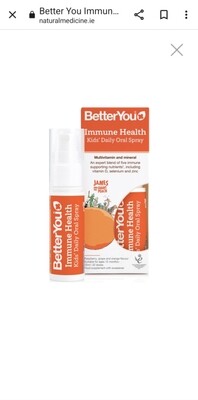 Better You Immune Health kids oral spray 25ml