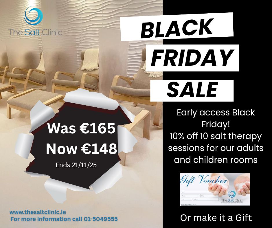 10 Session pack Salt Therapy -💥BLACK FRIDAY DEAL 💥