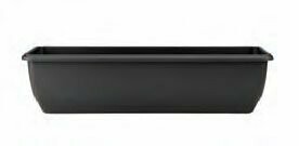 KET Plt Balconniere Trough, Size: 50cm, Colour: Black