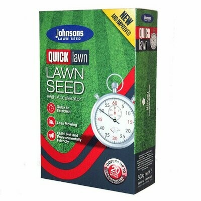 Johnsons Quick Lawn with accelerator