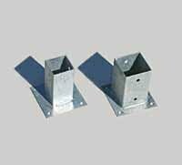 JAG Metal Post Bolt Down 7x7x15cm