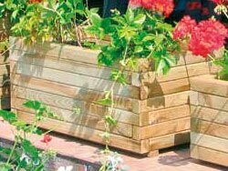 JAG Royal Rect Planter 70cmLx40cm W